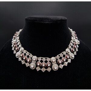 Vintage MONET Signed 1980s-1990s Statement Necklace